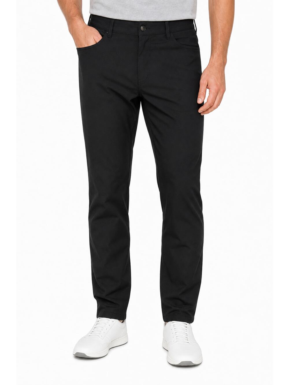 Peter Millar EB66 Performance Five-Pocket Golf Pants Black 38x32 Country Club
